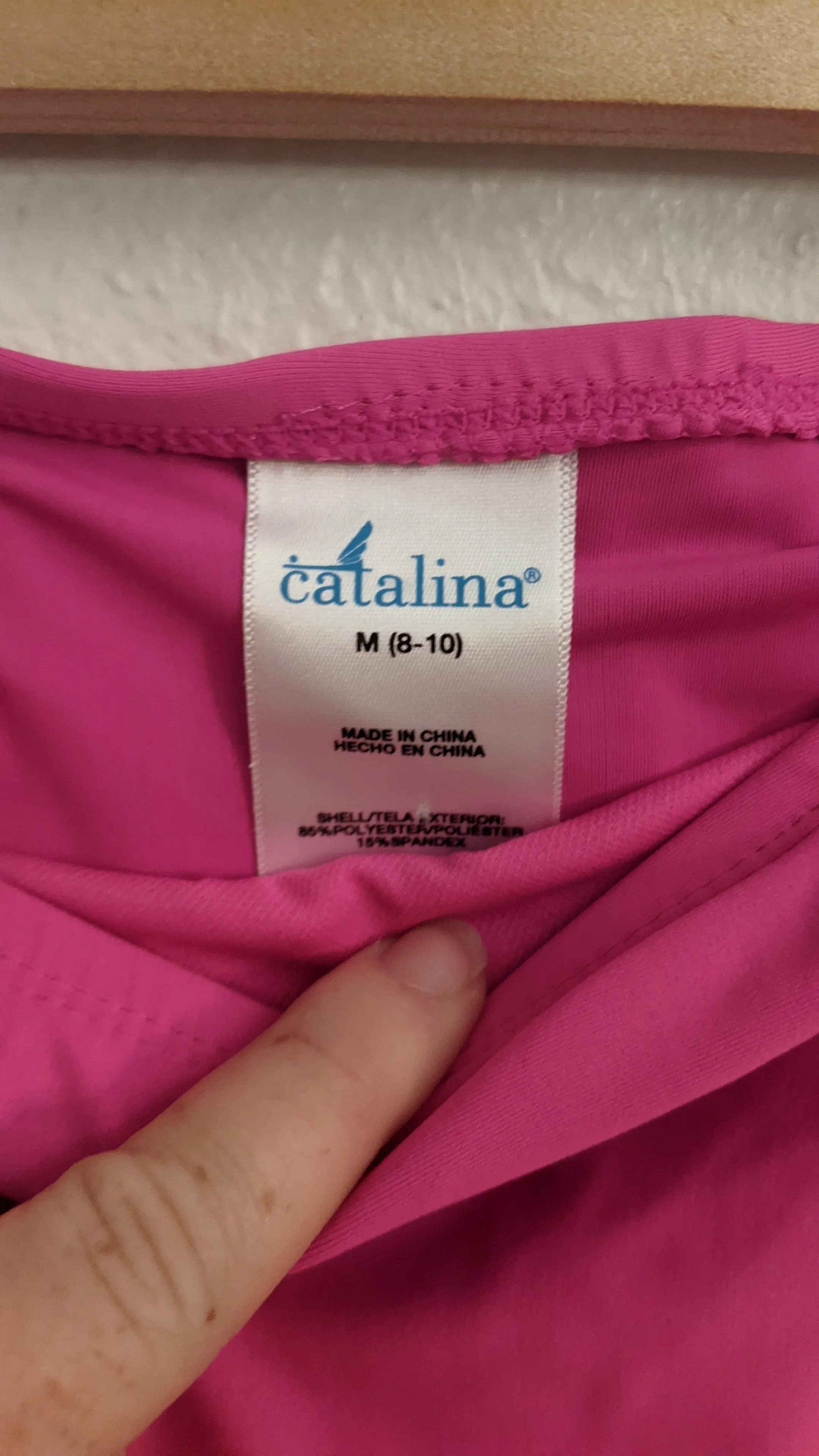 Fuchsia swim skirt size Medium