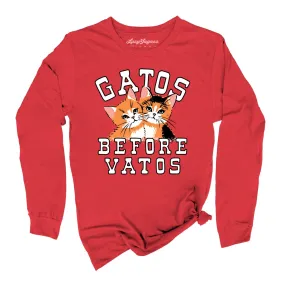Gatos Before Vatos Long Sleeve Tee