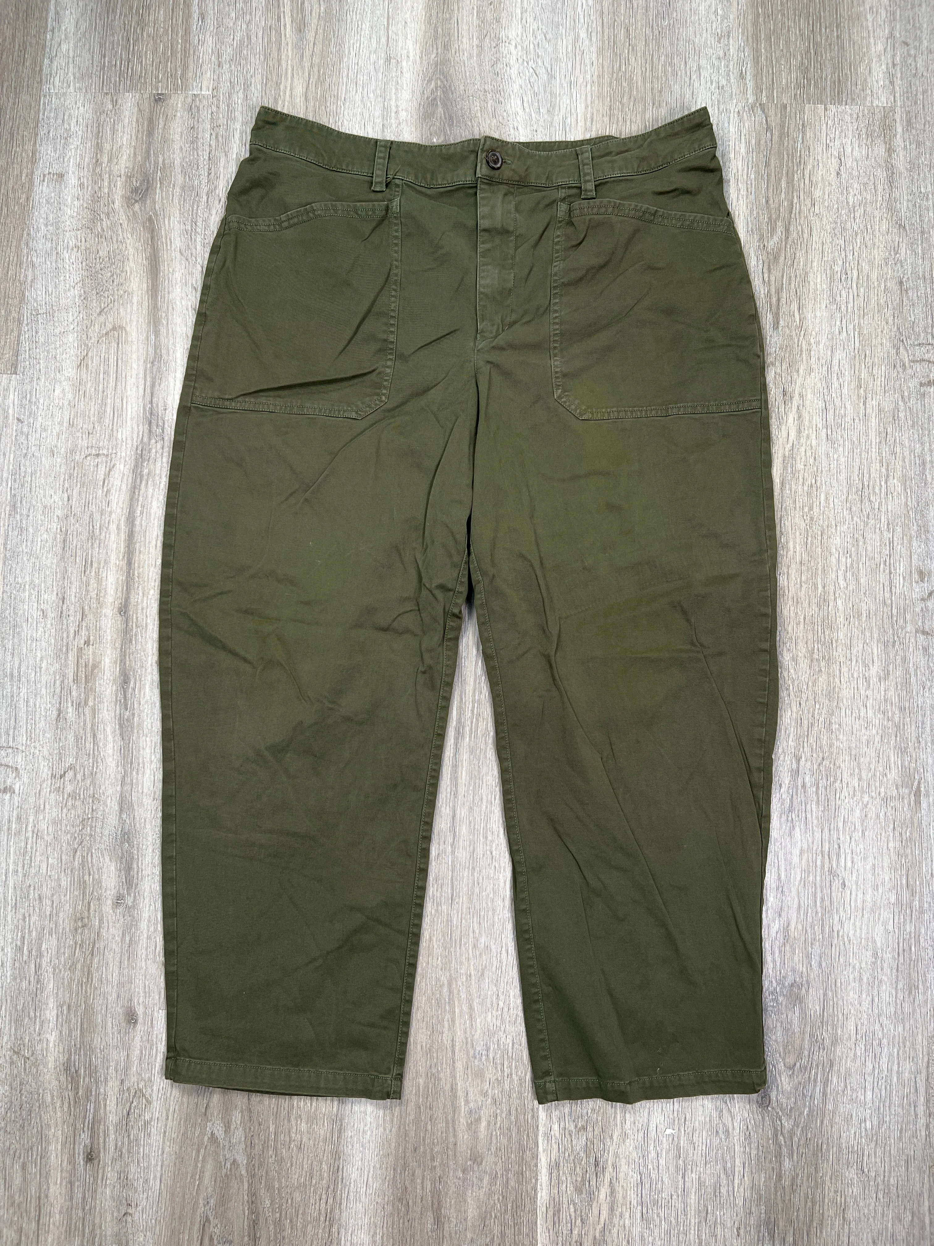 Green Pants Wide Leg Universal Thread, Size Xl