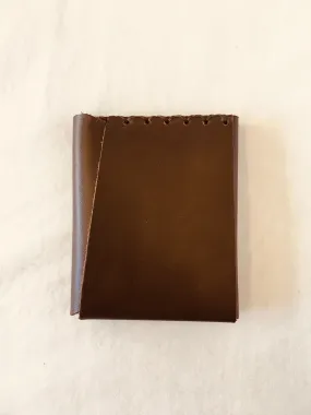 Handmade Leather Wallet - Brown