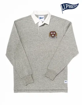 HARVARD RUGBY SHIRT - GREY