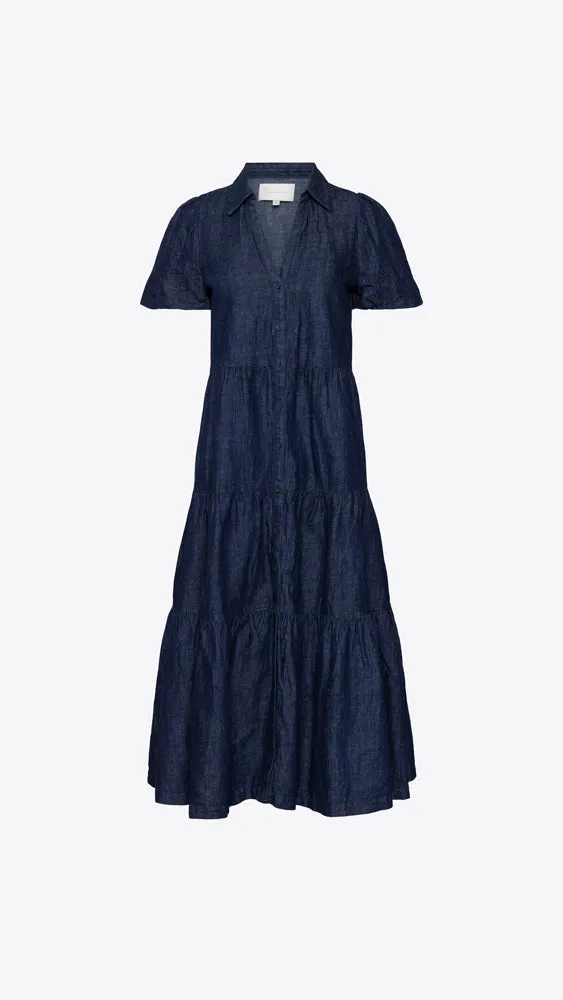 Havana Dress - Indigo