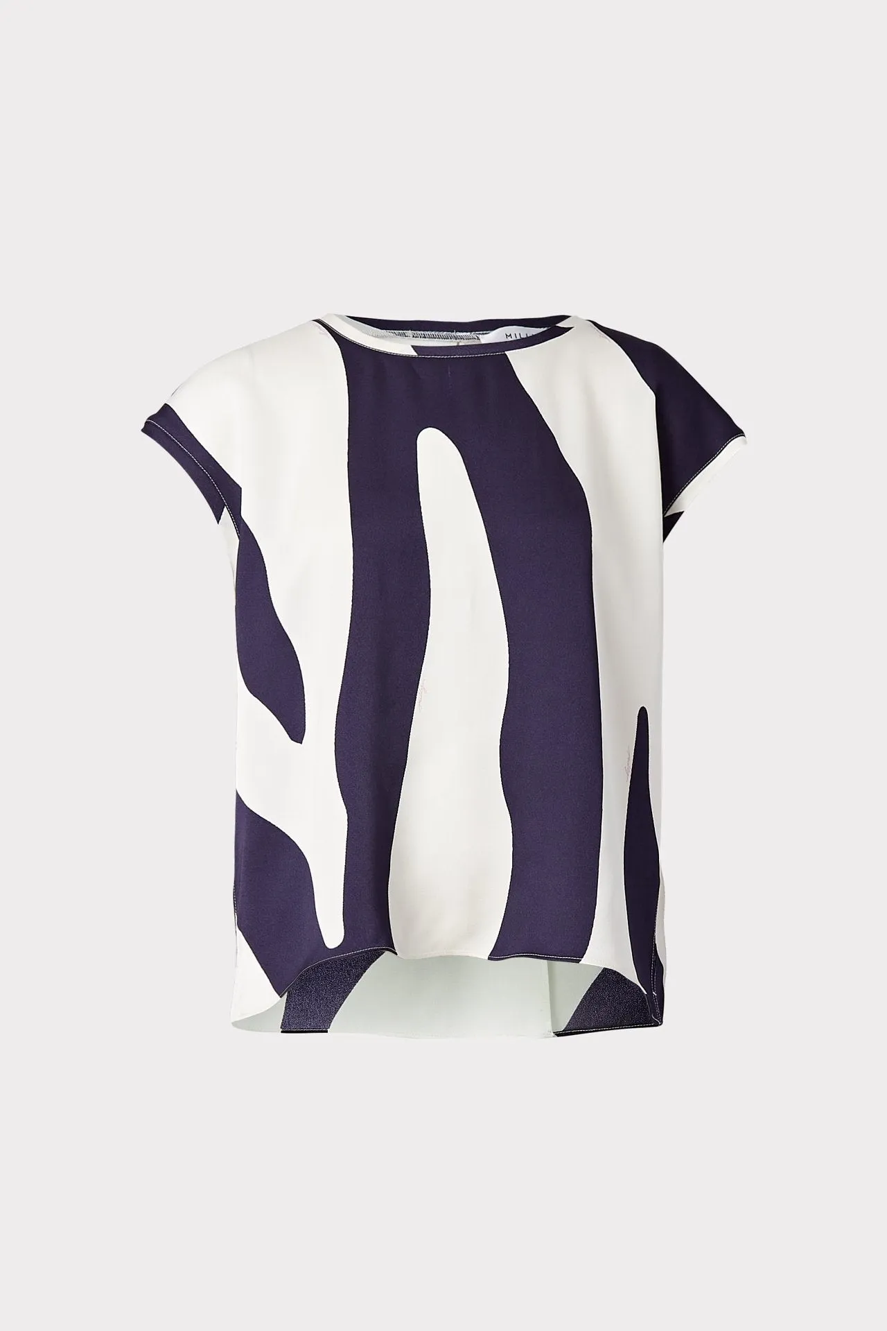 Hayes Spring Zebra Viscose Top