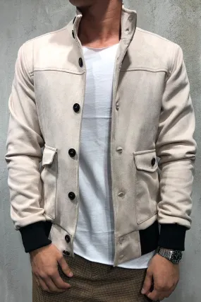 Jacke Suede Beige 1001
