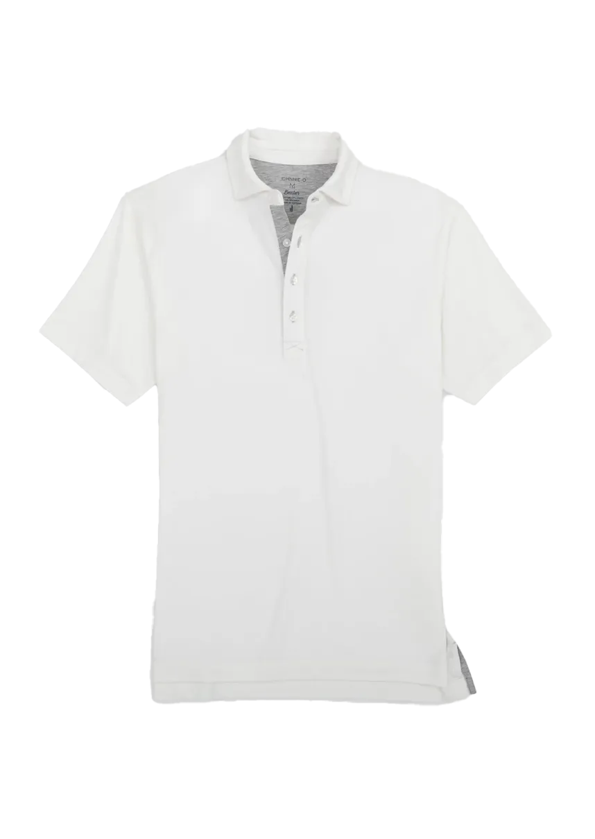 Linxter Cotton Blend Polo White