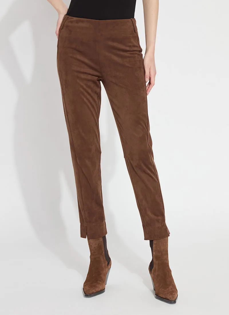 LYSSE BRIE VEGAN TROUSER - BROWN - 34242281