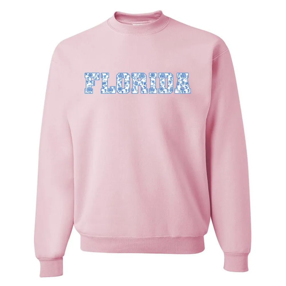 Make It Yours™ 'Chinoiserie' Crewneck Sweatshirt