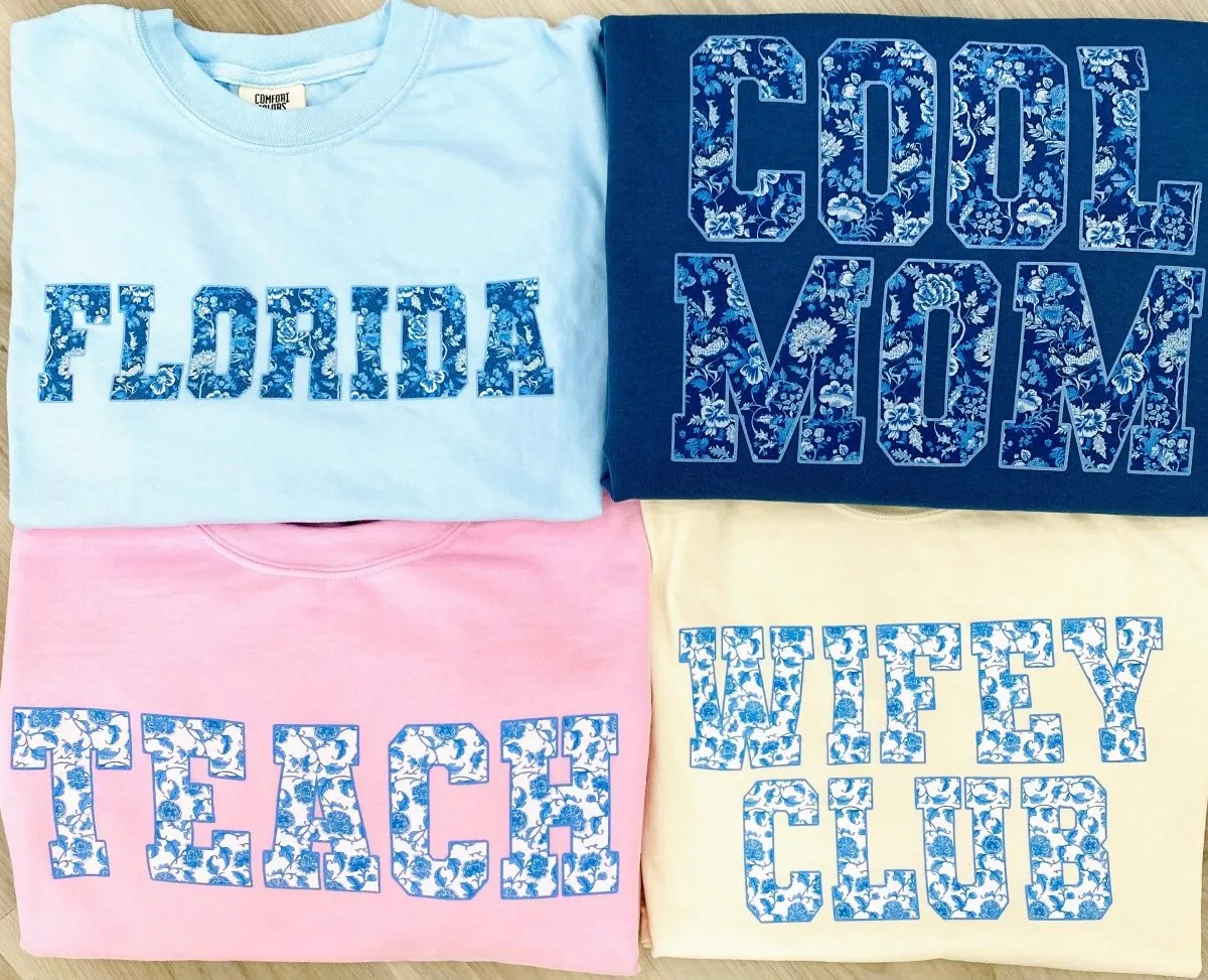 Make It Yours™ 'Chinoiserie' Crewneck Sweatshirt