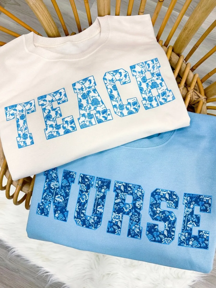 Make It Yours™ 'Chinoiserie' Crewneck Sweatshirt