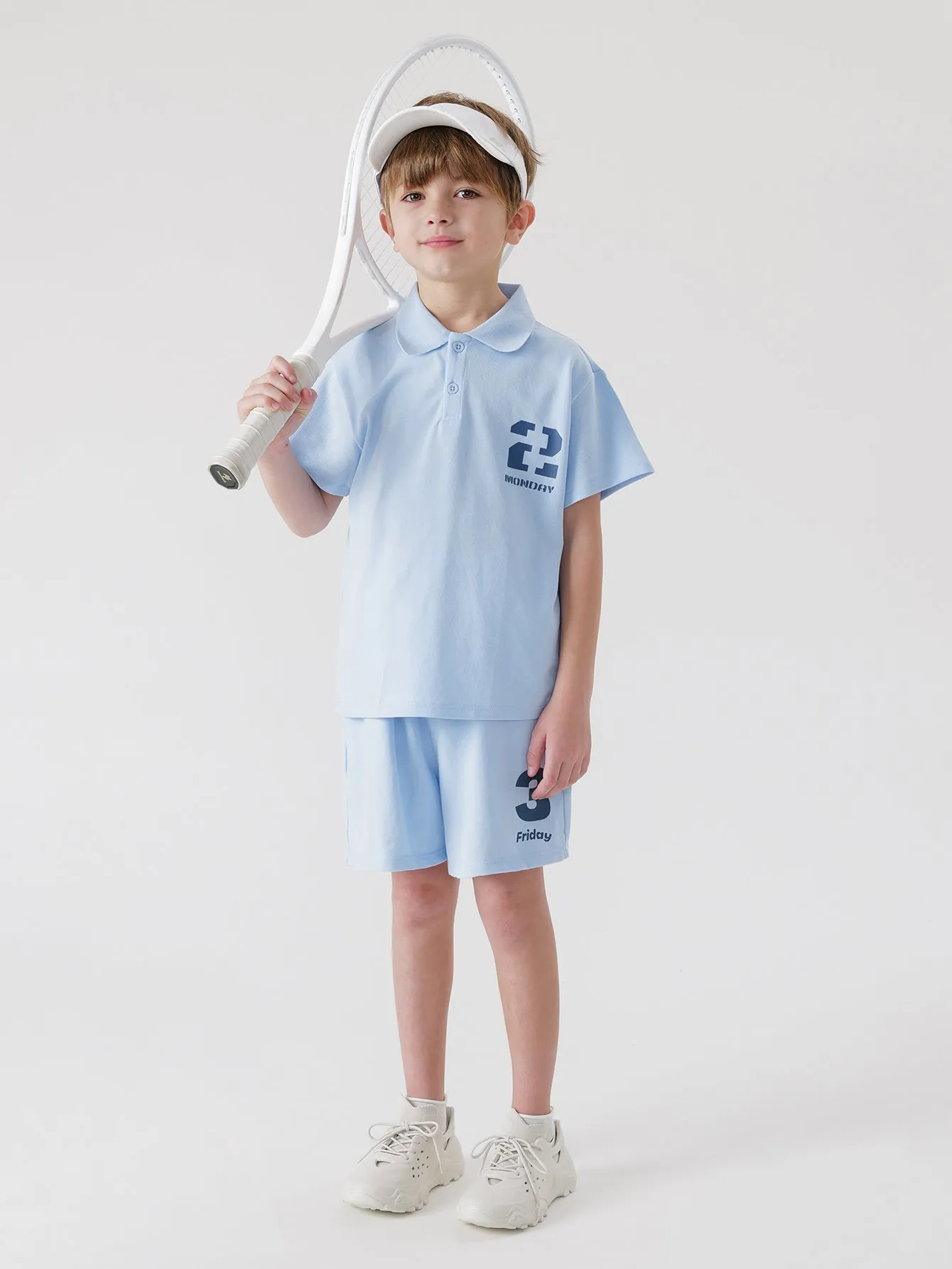 MARC & JANIE Boys Striped Polos 230875