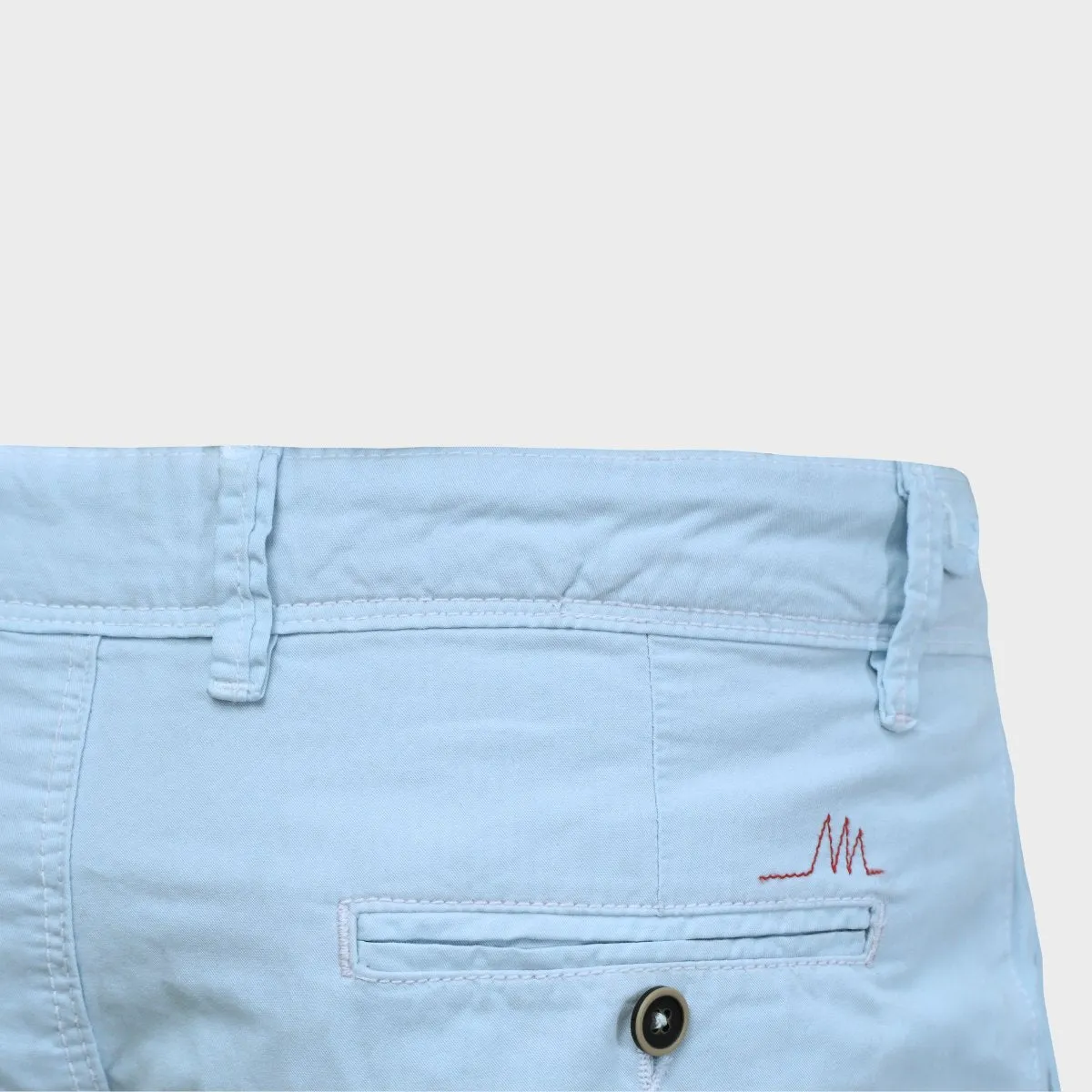 Men`s Bianca Light Blue Chino Shorts