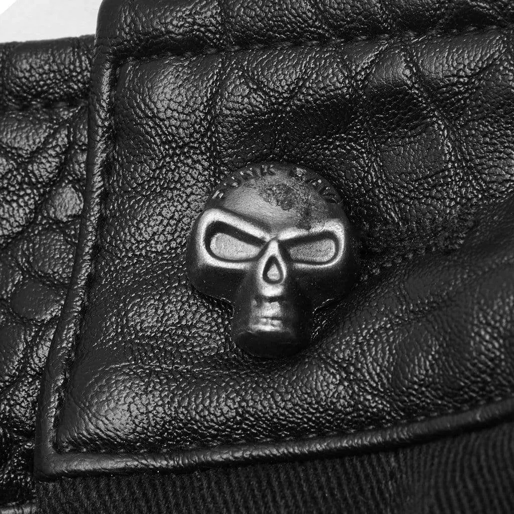 Men's Punk Buckles Straight-leg Pants