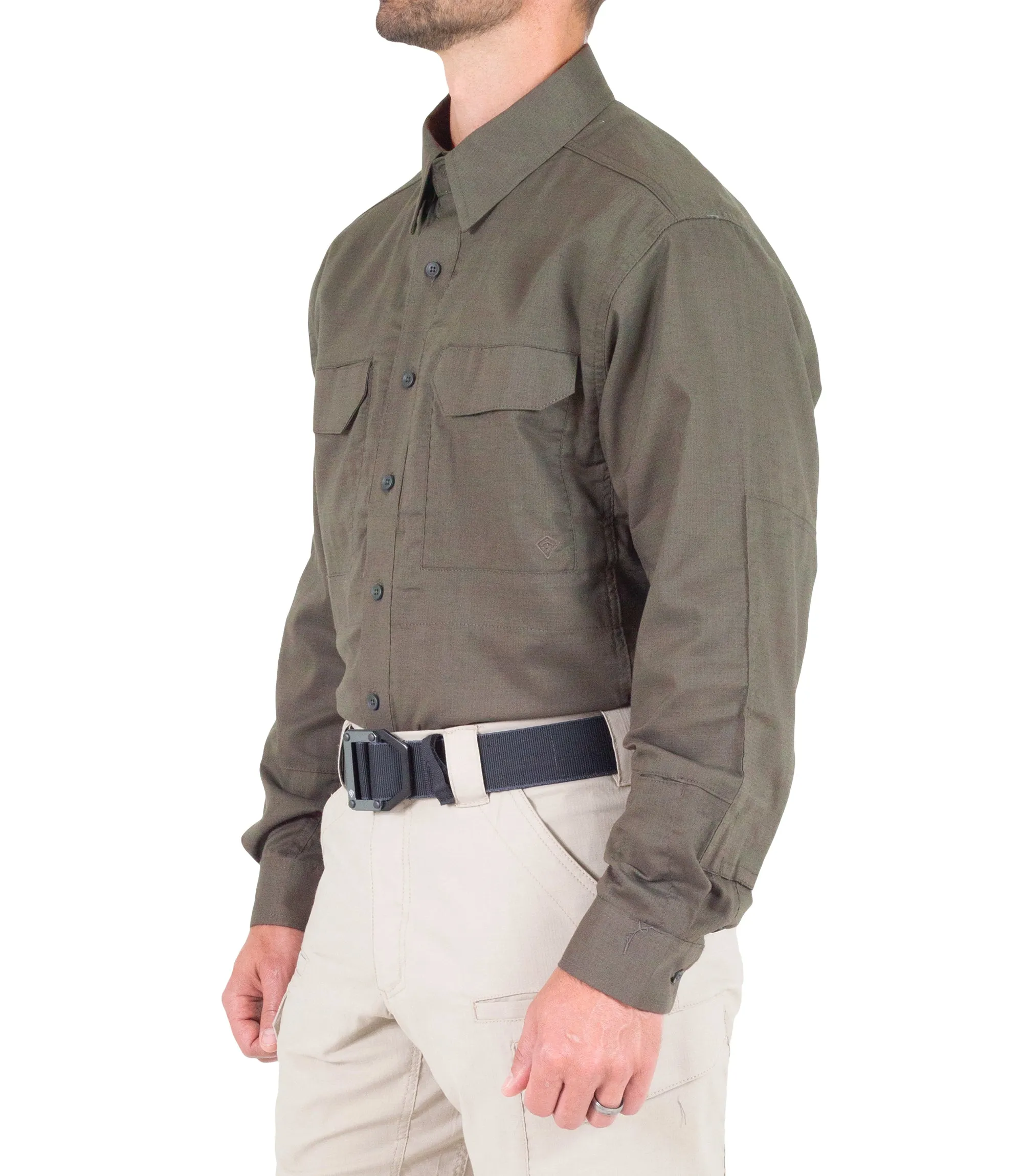 Men's V2 Tactical Long Sleeve Shirt / Ranger Green