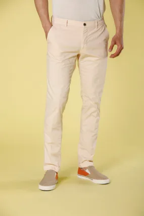 Milano Style pantalone chino uomo in gabardina stretch extra slim fit ①