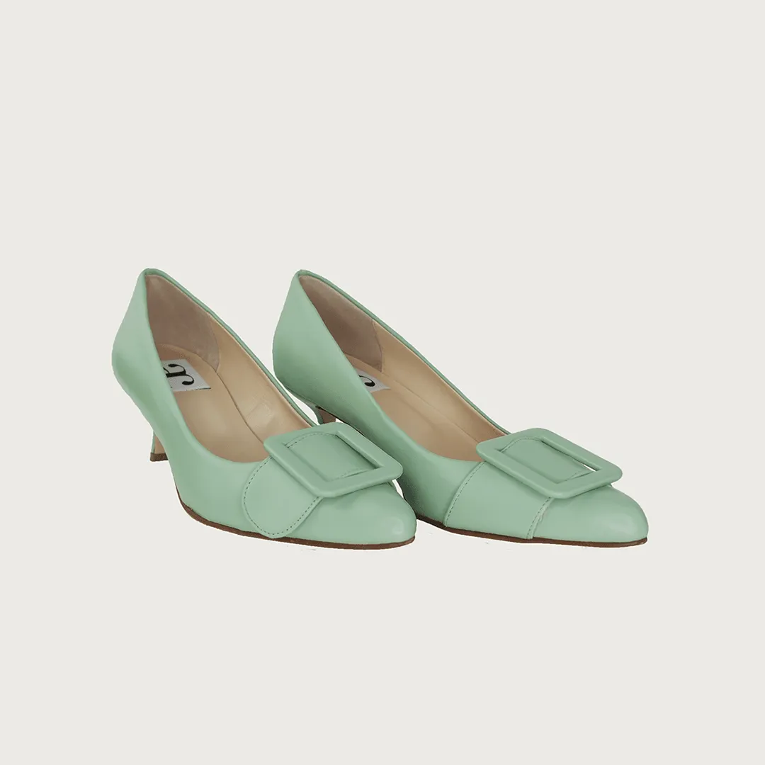 MILK PISTACHIO LEATHER