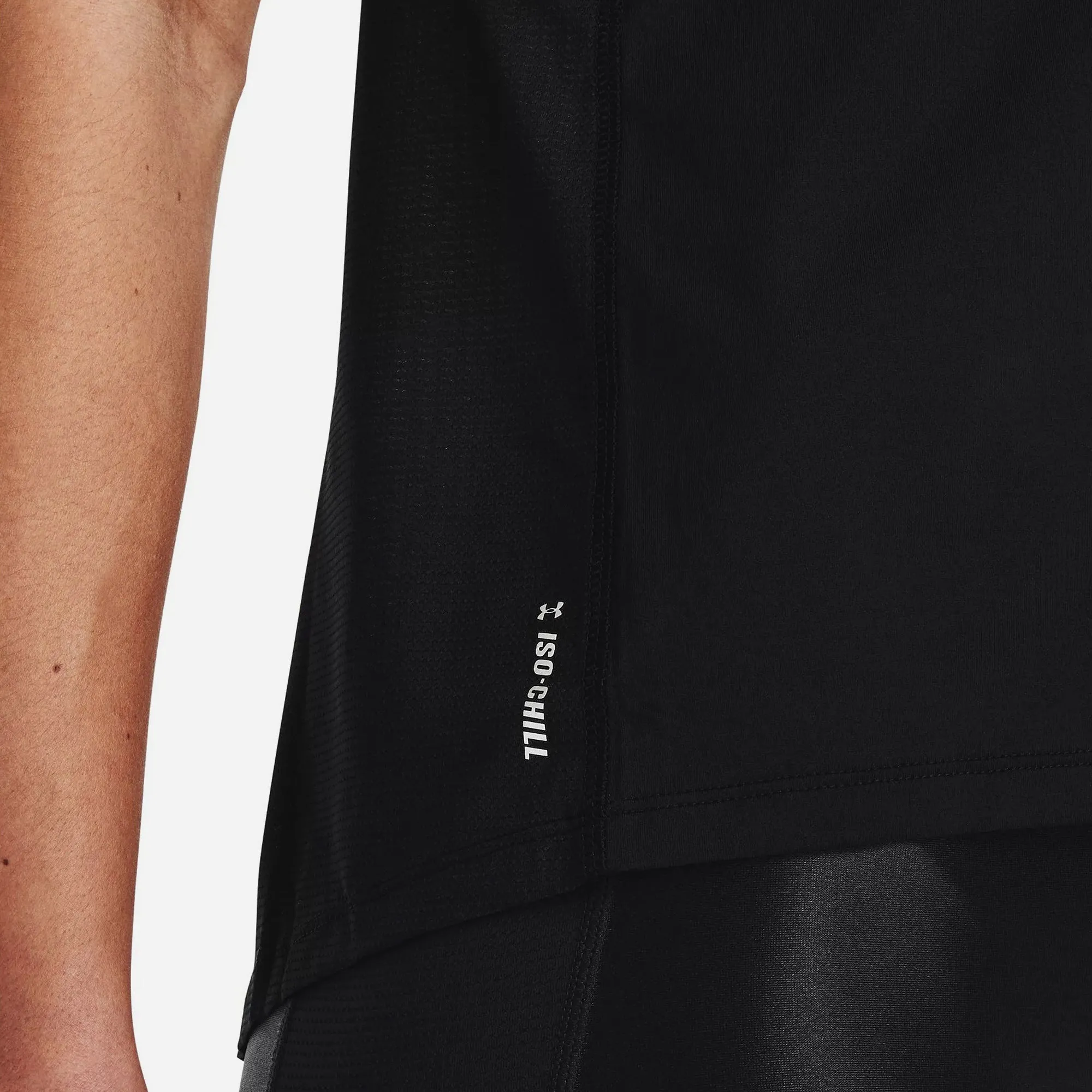 Áo Ba Lỗ Nữ Under Armour Iso-Chill Run - Đen