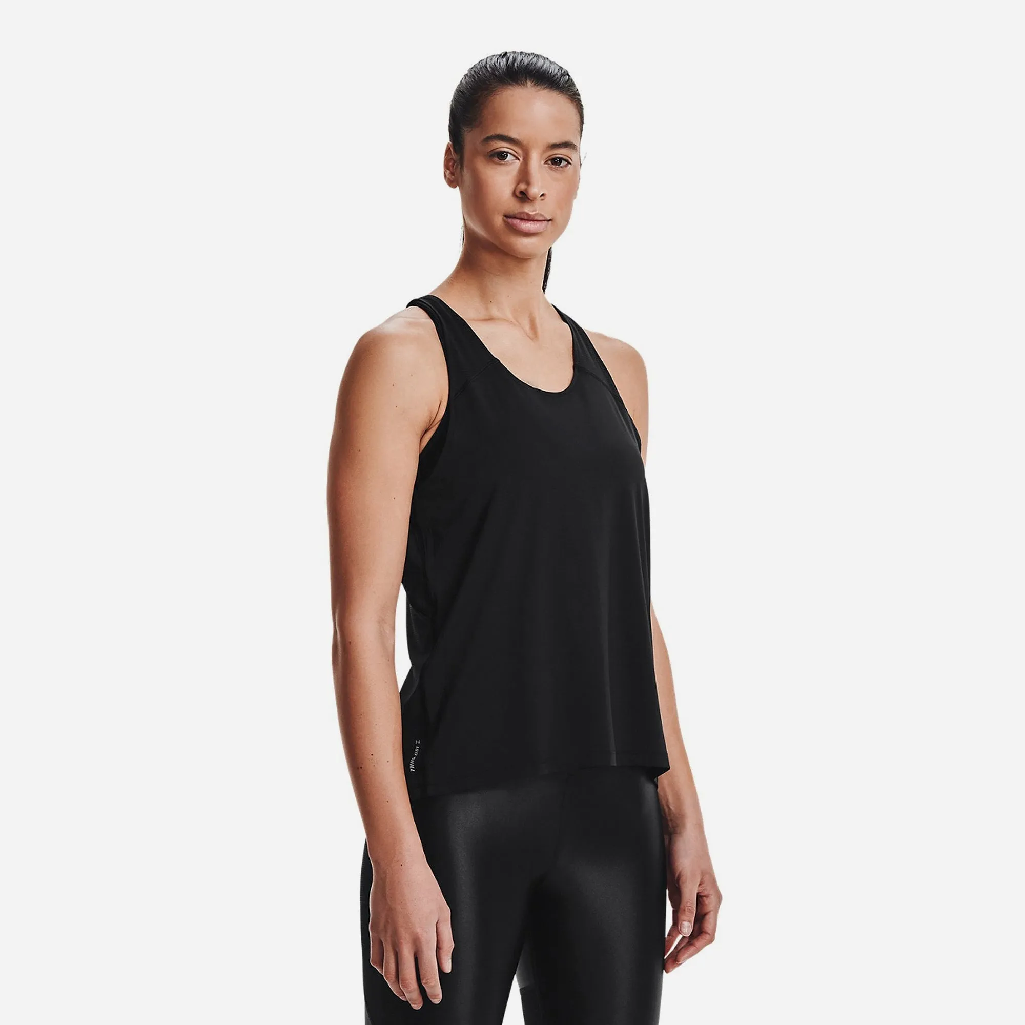 Áo Ba Lỗ Nữ Under Armour Iso-Chill Run - Đen