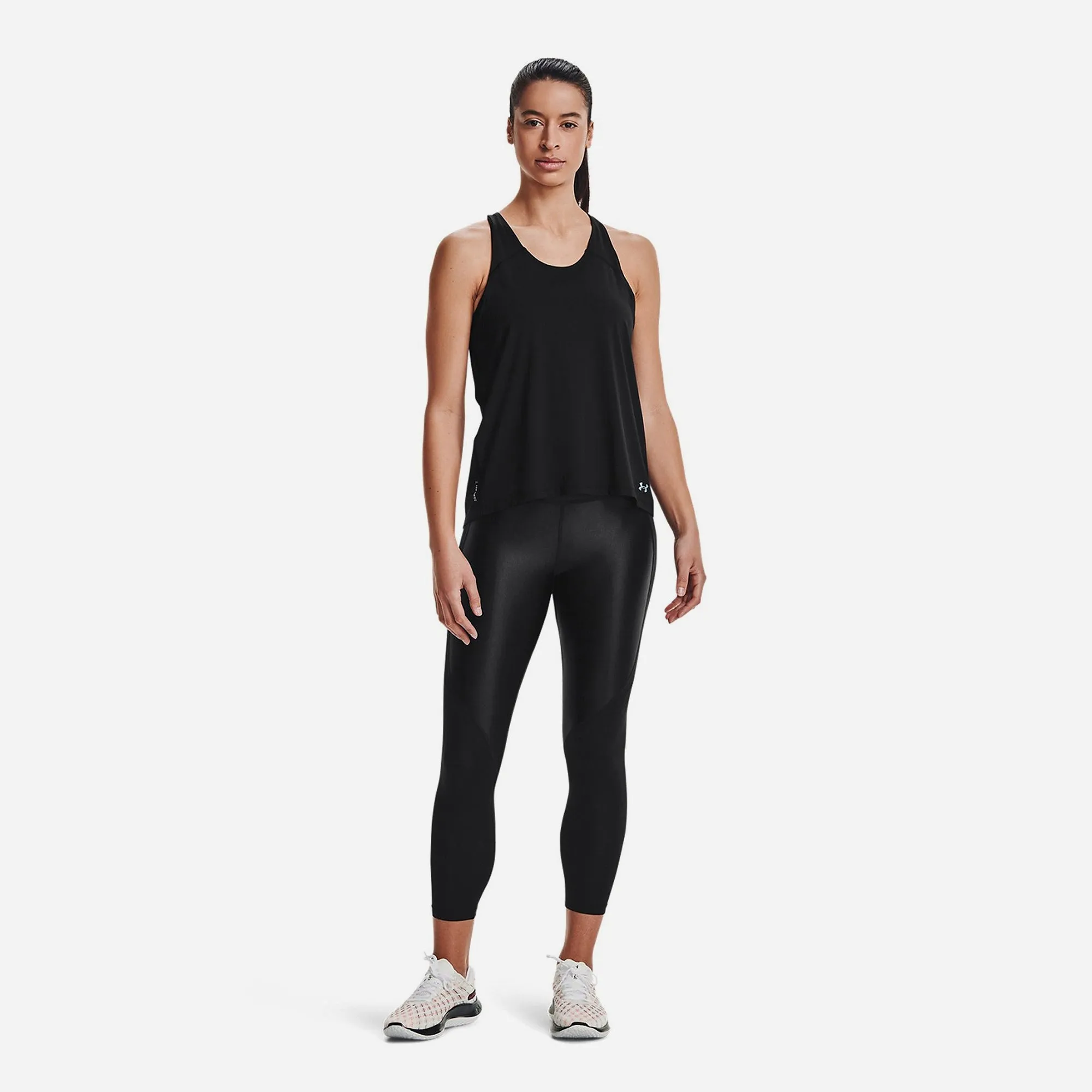 Áo Ba Lỗ Nữ Under Armour Iso-Chill Run - Đen