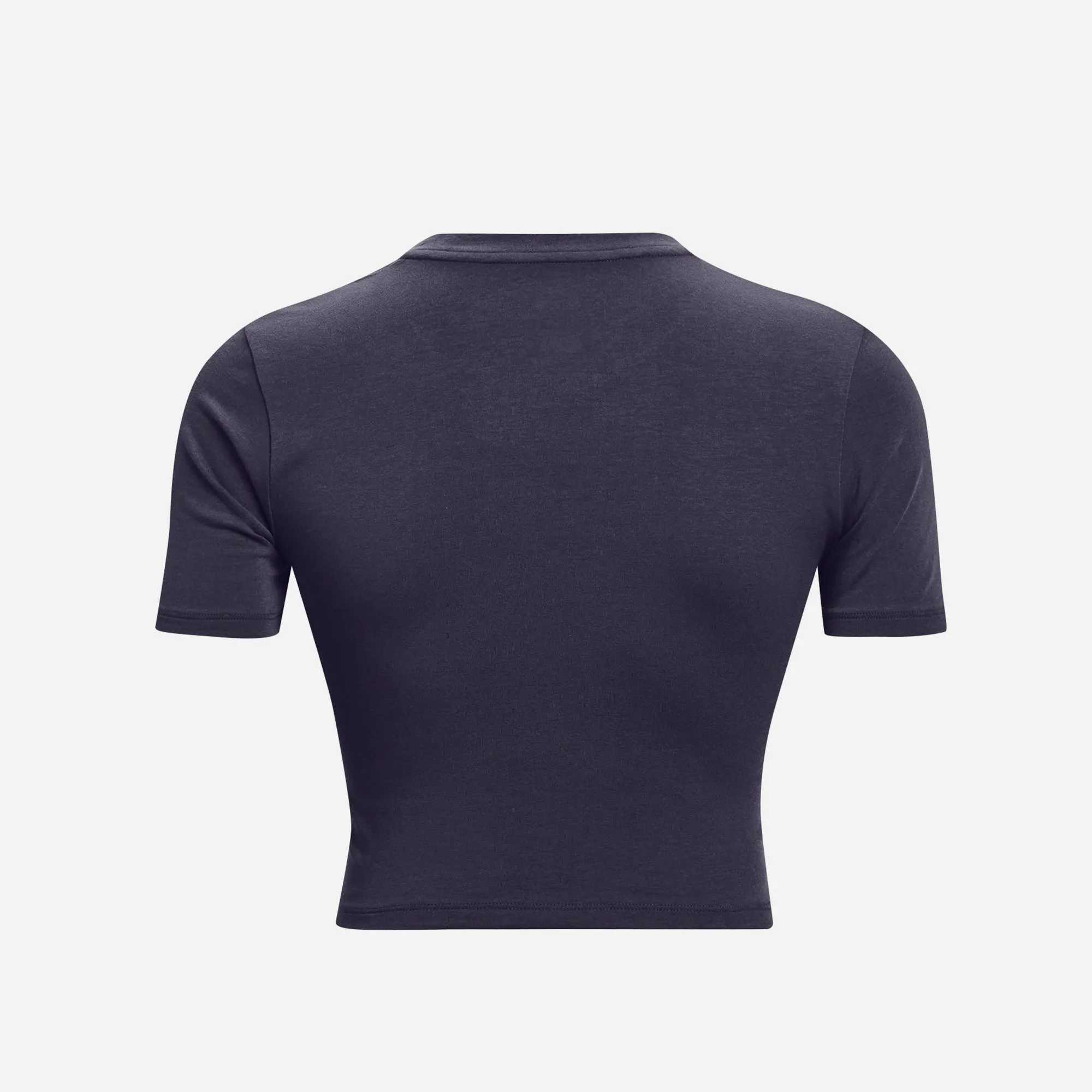 Áo Crop-Top Nữ Under Armour Project Rock Disrupt Bull - Tím
