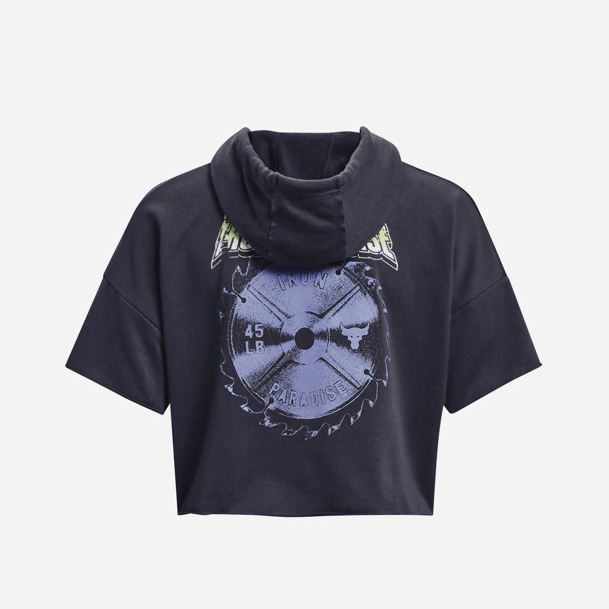 Áo Hoodie Nữ Under Armour Project Rock Rival Terry - Đen