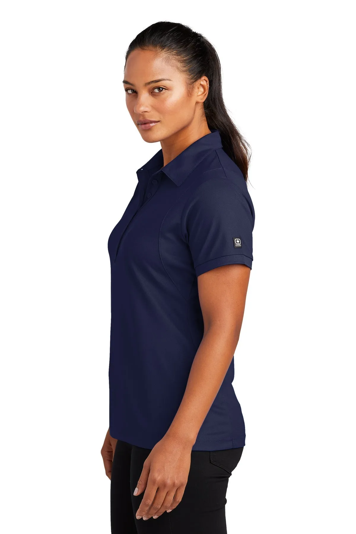 OGIO Ladies Jewel Customized Polos, Navy