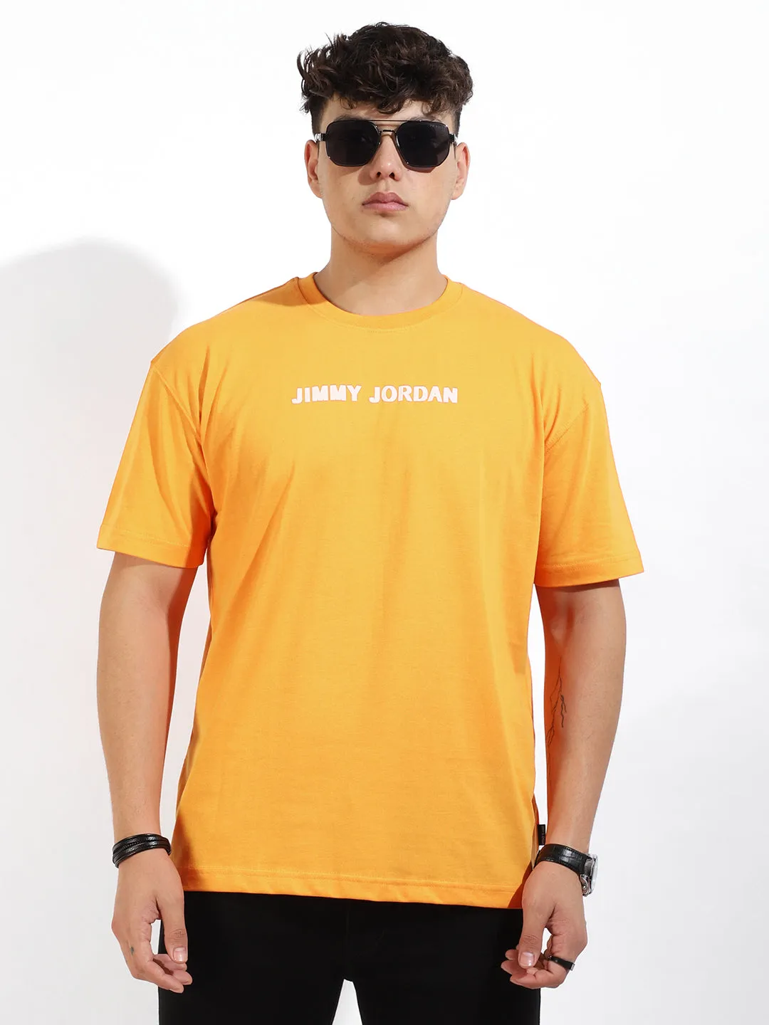 On Air Oversized Orange T-Shirt