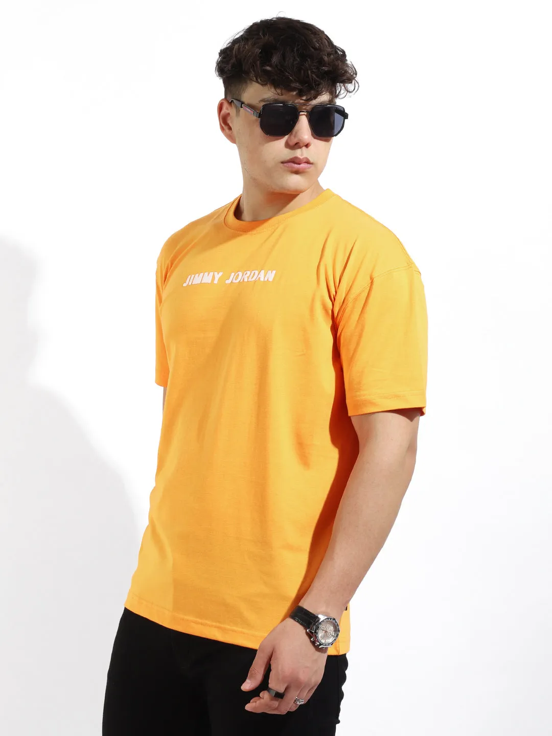 On Air Oversized Orange T-Shirt