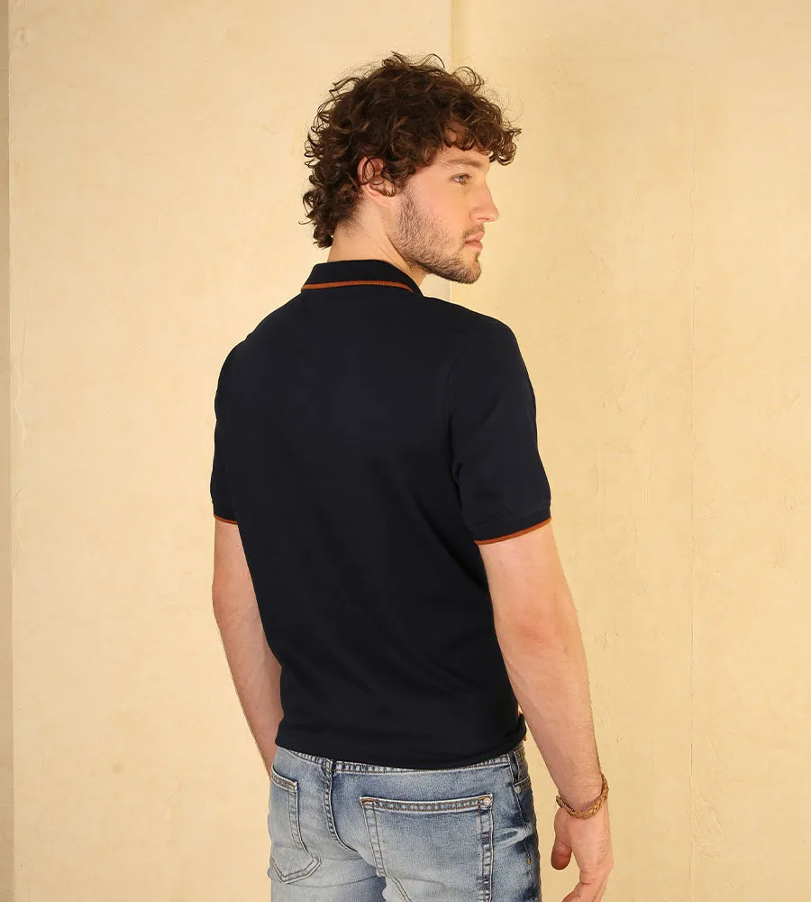 Polo Bloques Azul Navy Ref. 129040924
