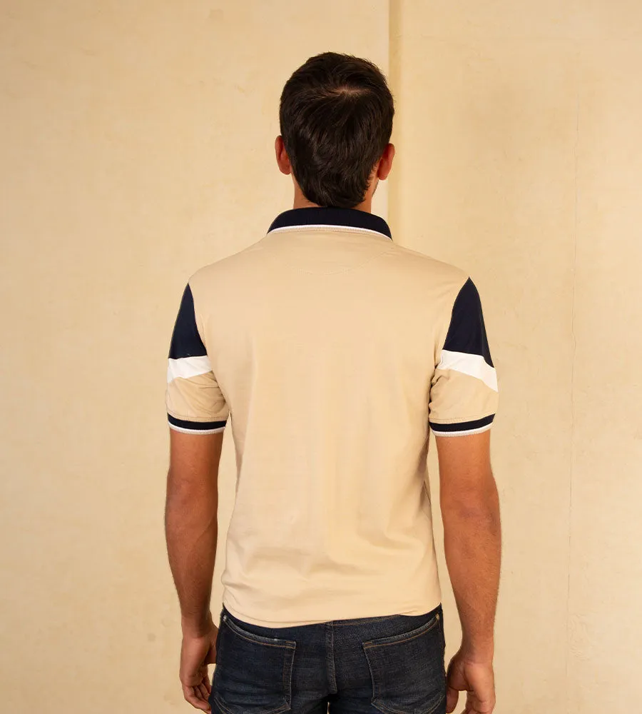Polo Bloques Beige Ref. 129020524