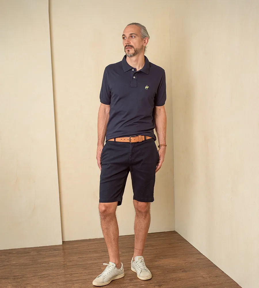 Polo Fondo Entero Azul Navy Ref. 101010424