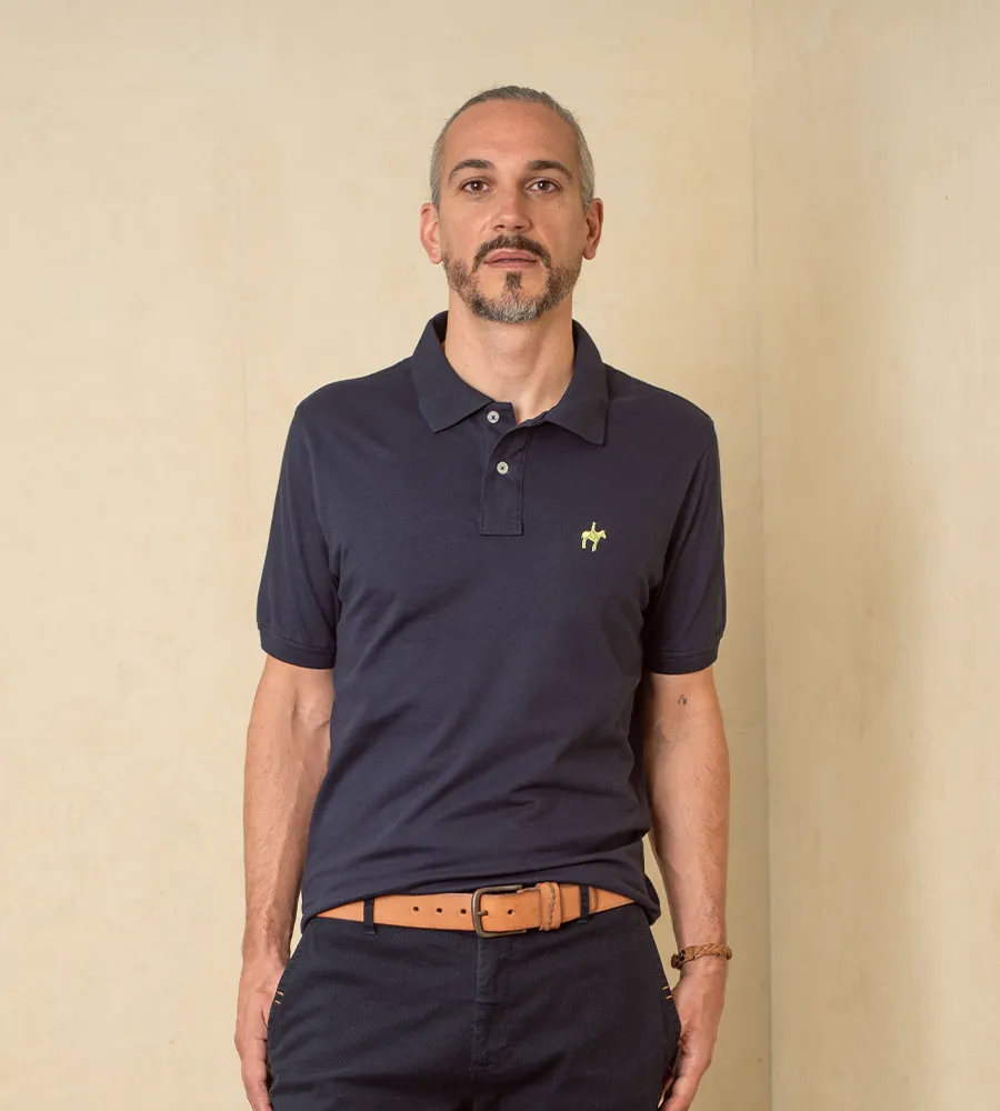 Polo Fondo Entero Azul Navy Ref. 101010424