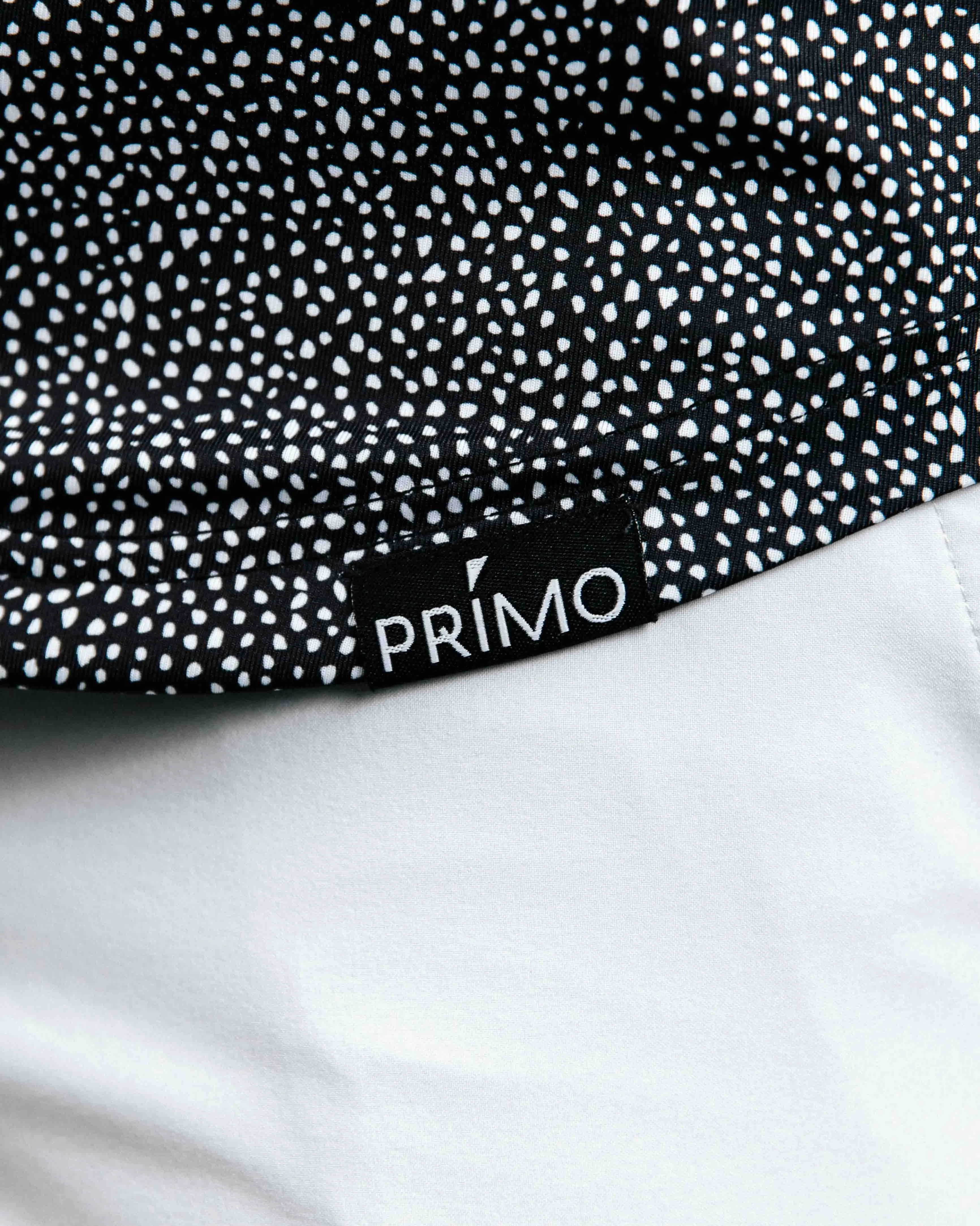 Primo Blade Collar Polo - Black Pebble