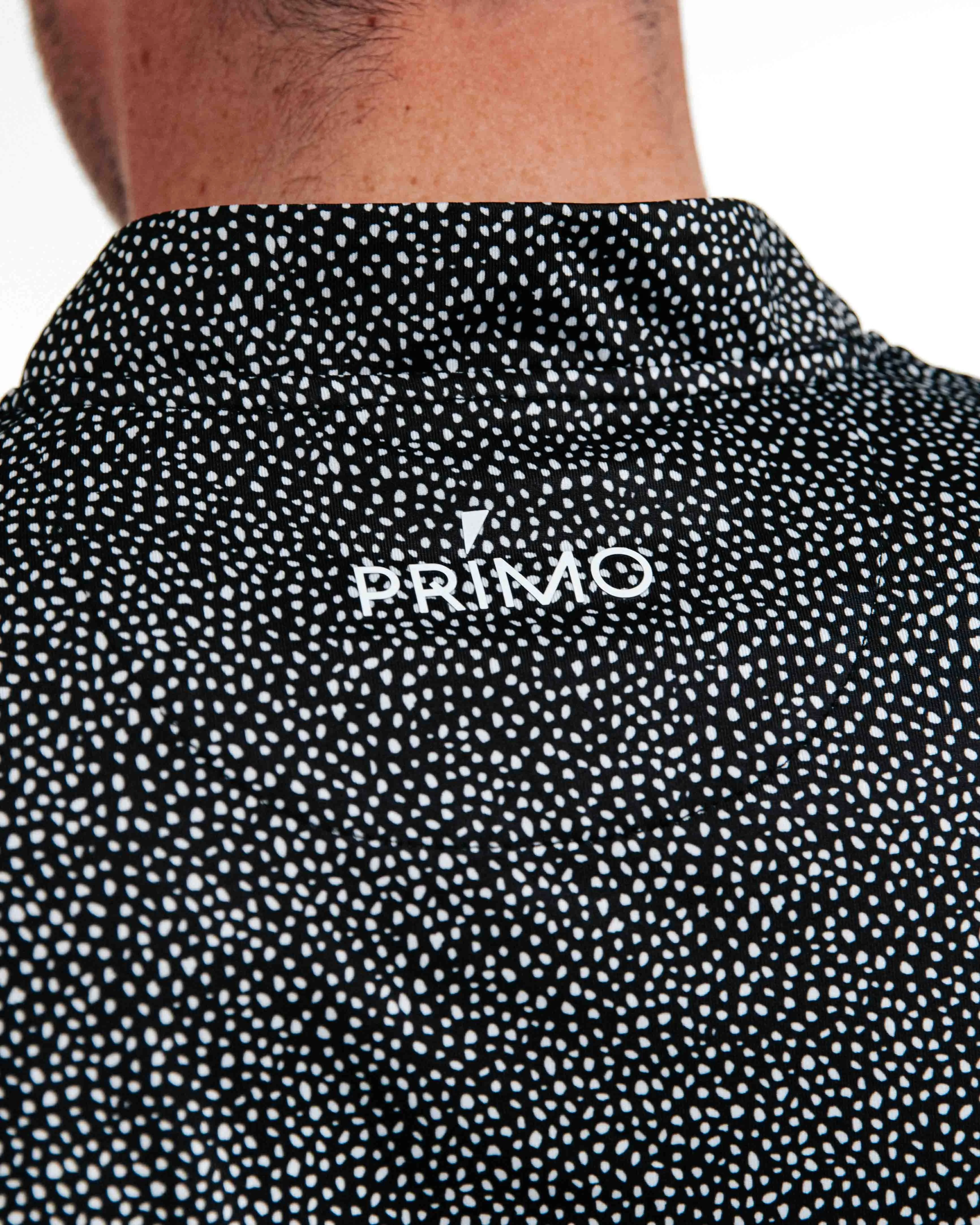 Primo Blade Collar Polo - Black Pebble