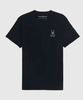 Psycho Bunny Crosby Reflective Print Graphic Tee - Black