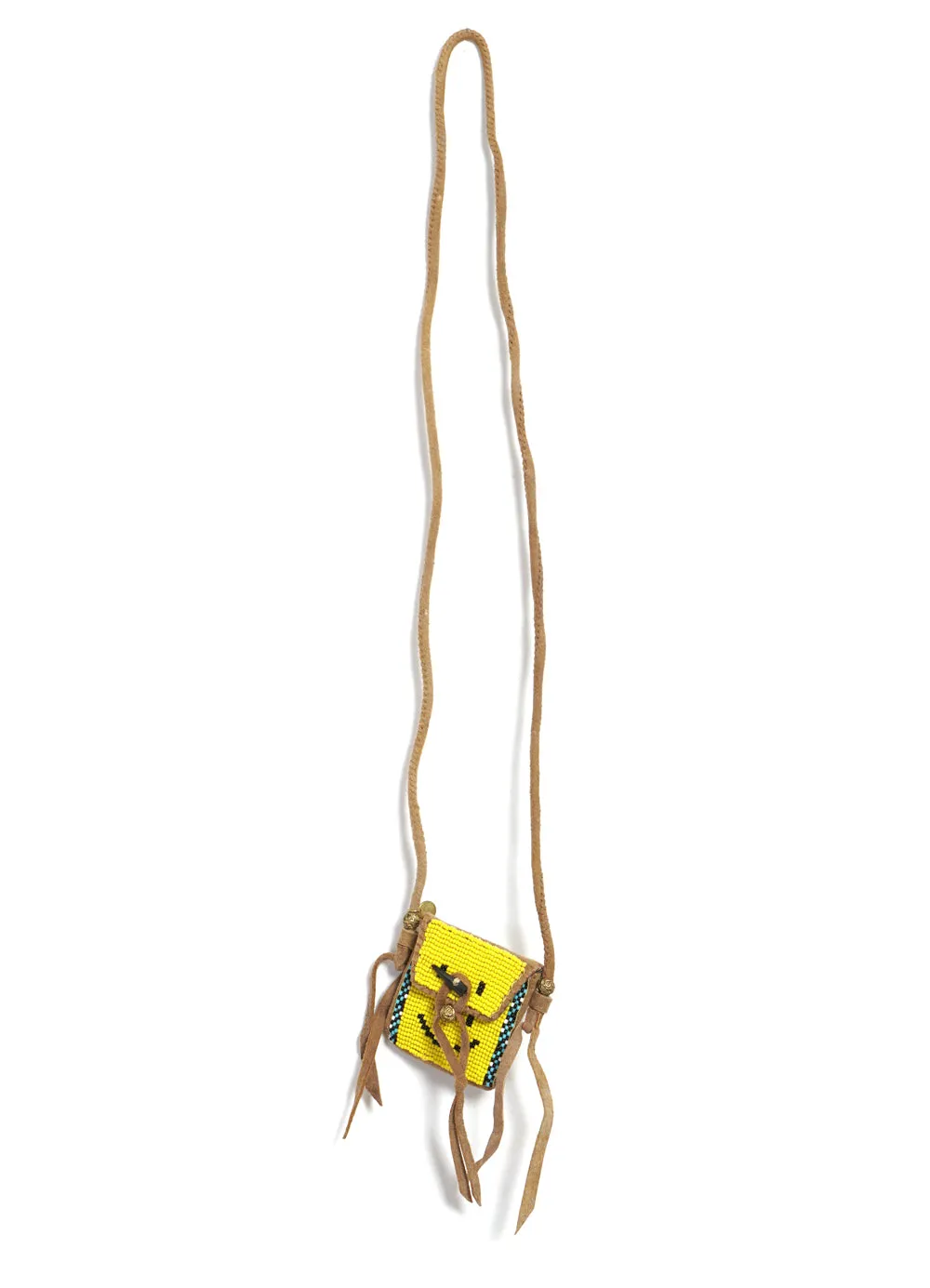 PUEBLO | Deer Leather Charm | Yellow