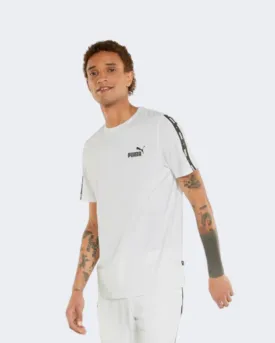 Puma Essentials  Tape Men Lifestyle T-Shirt White