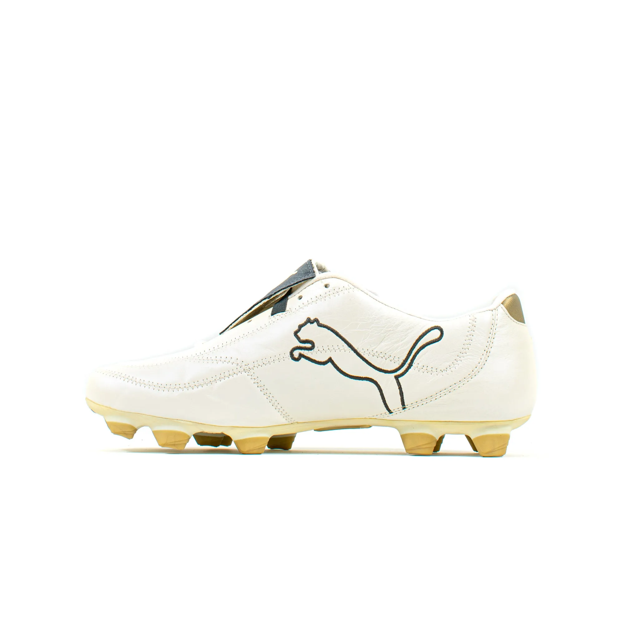 Puma King Executive I White Gold FG