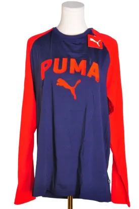 PUMA Men T-Shirts Regular fit in Blue - L