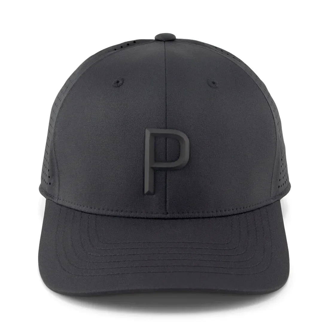 Puma Mens Black Tech P Snapback