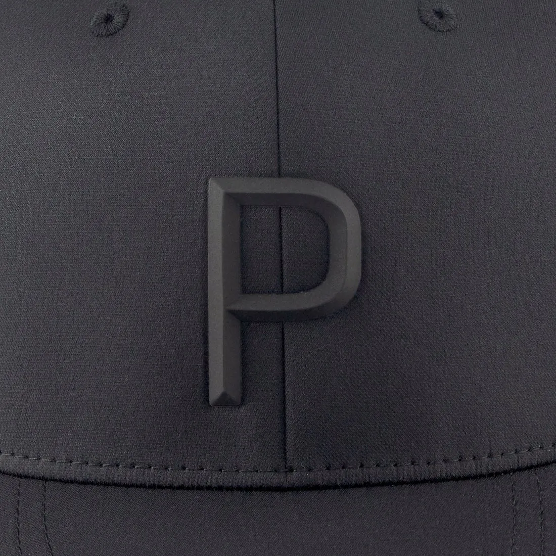 Puma Mens Black Tech P Snapback