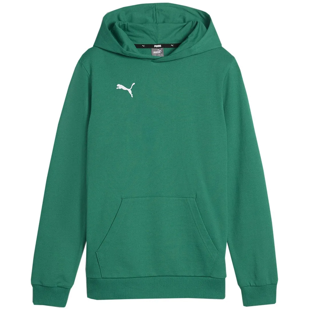 Puma Team Goal Casuals Hoddy Sweatshirt Green 658619 05 140Cm