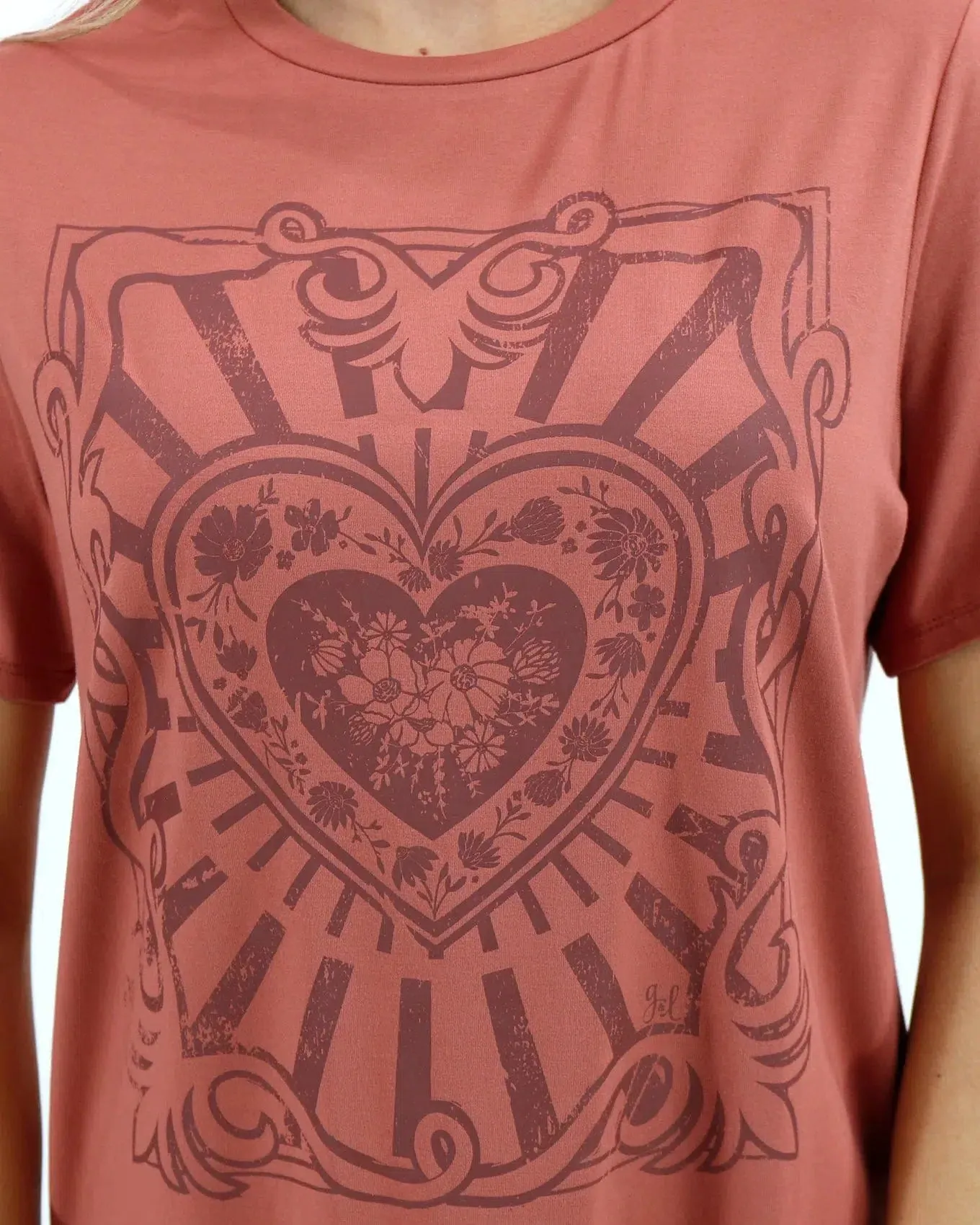 Retro Heart Graphic Tee