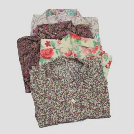 Reworked Vintage Crop Blouses