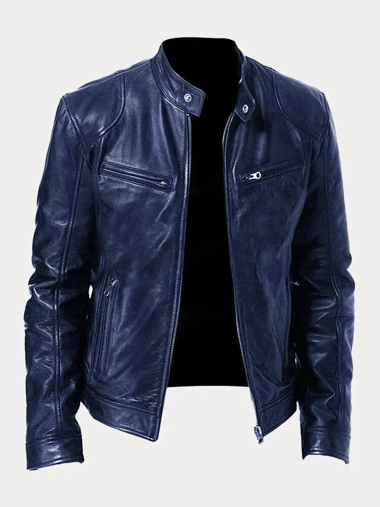 Rino | Stylish Biker Leather Jacket