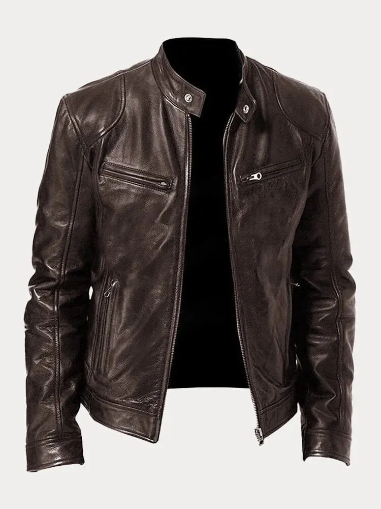 Rino | Stylish Biker Leather Jacket