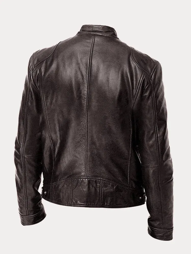Rino | Stylish Biker Leather Jacket