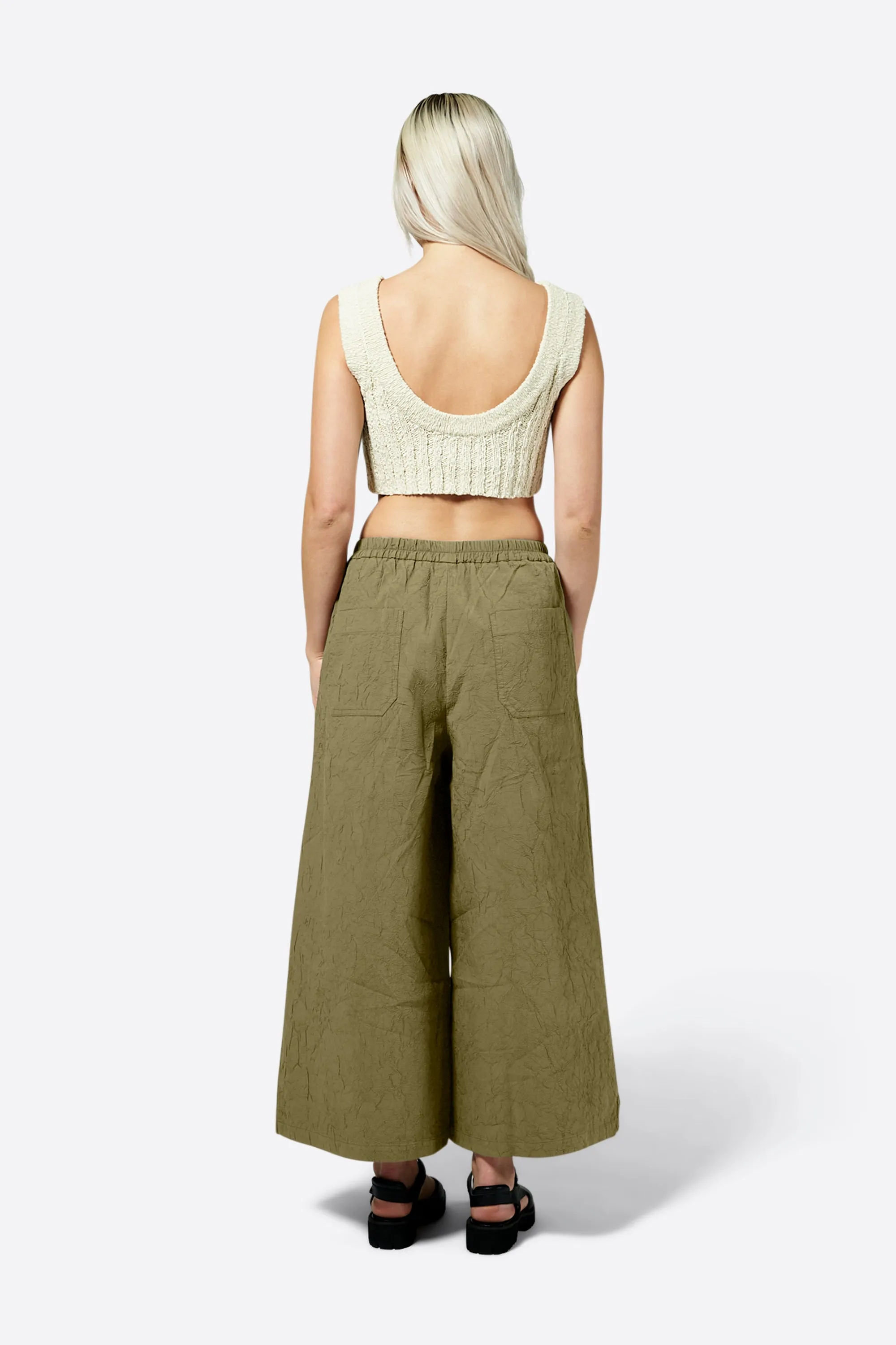 SACHA WIDE LEG CROP PANT