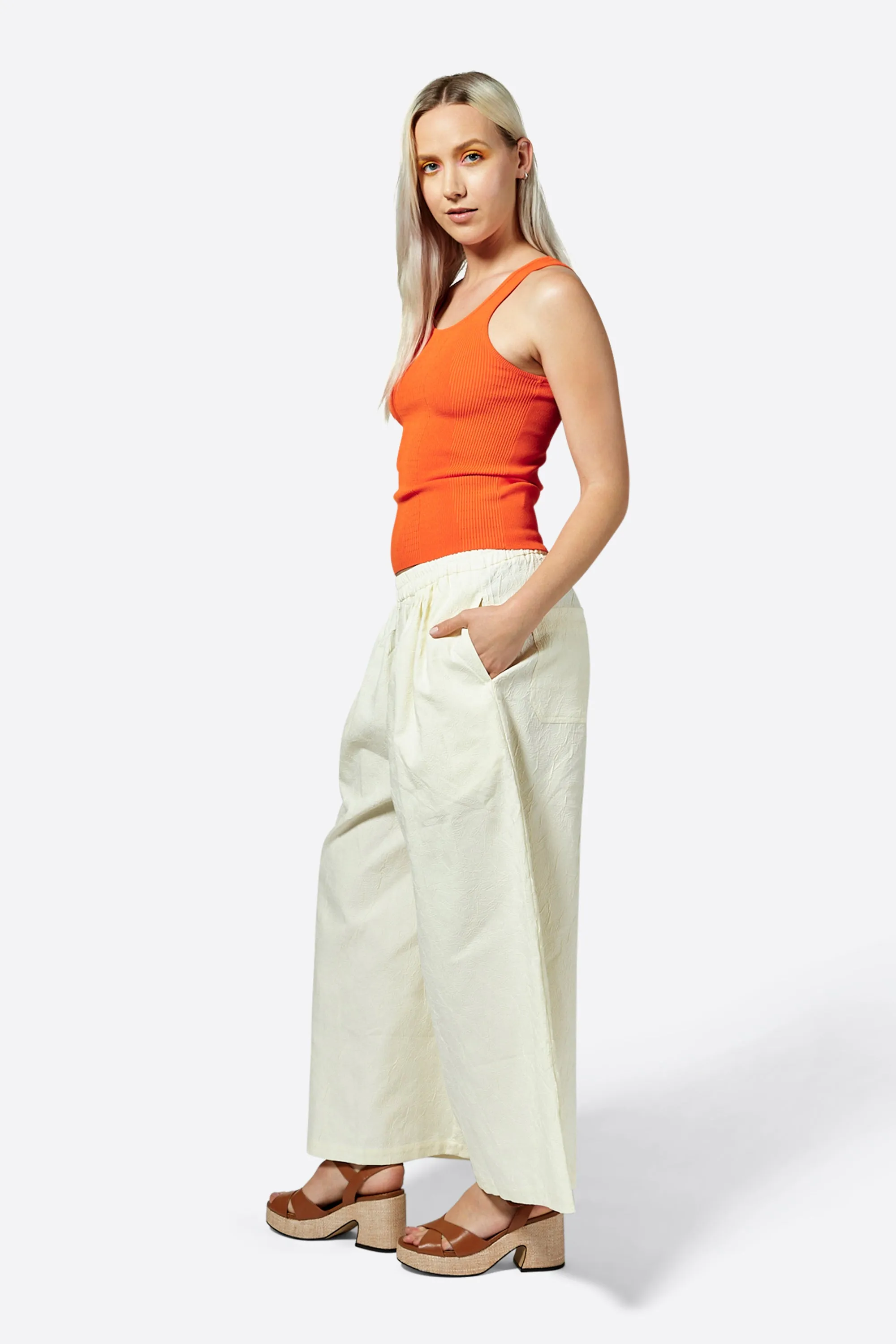 SACHA WIDE LEG CROP PANT