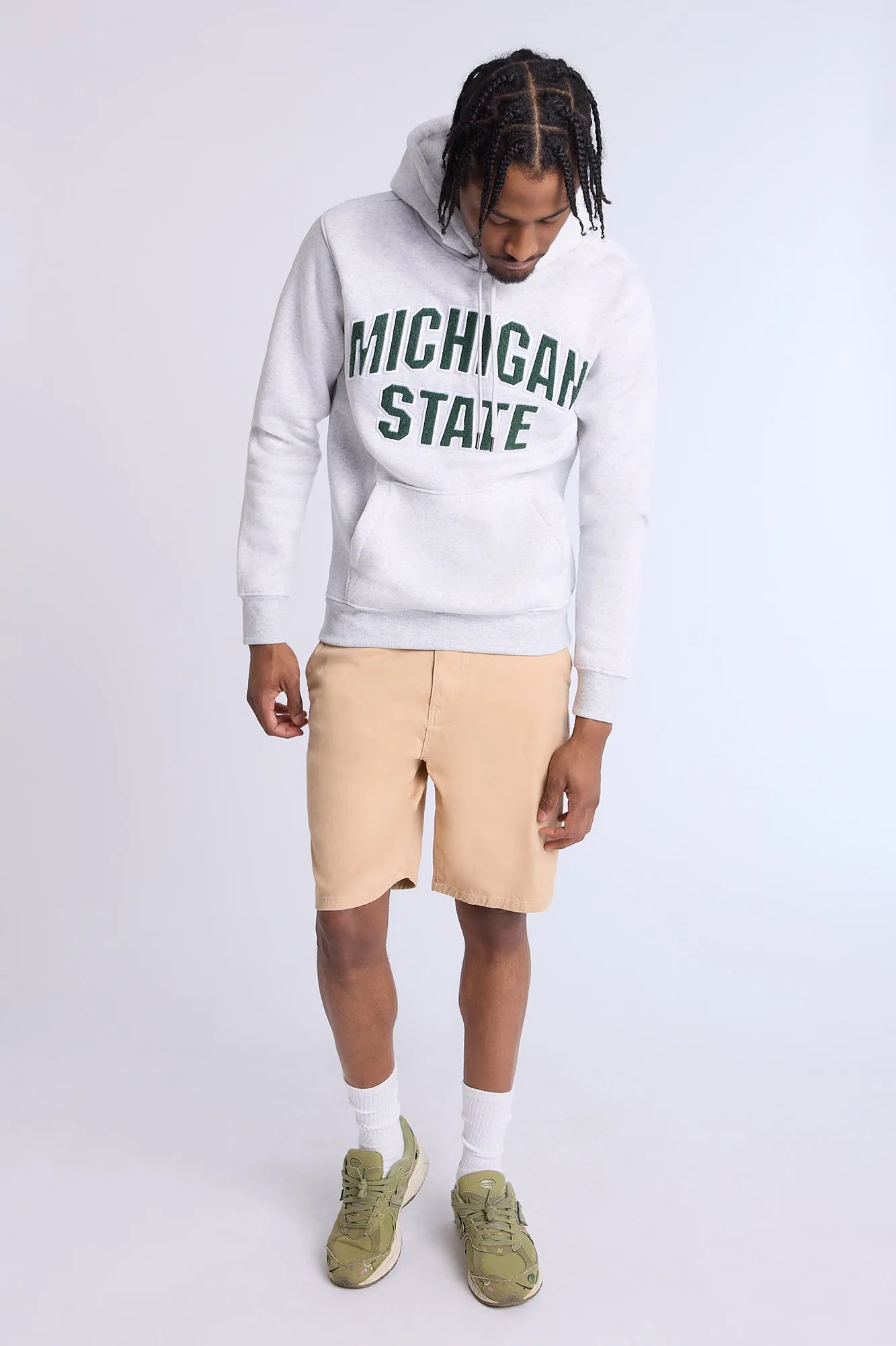 Short chino en sergé Arsenic homme