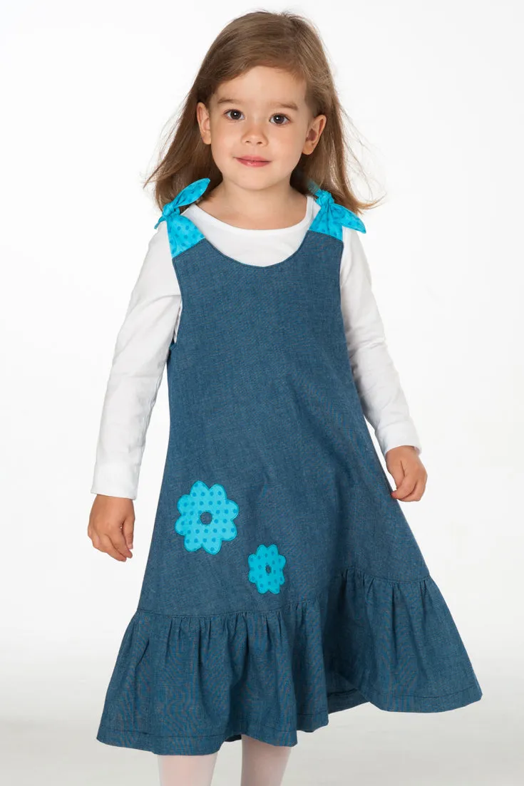SIENA Baby girls dress sewing pattern Paper pattern